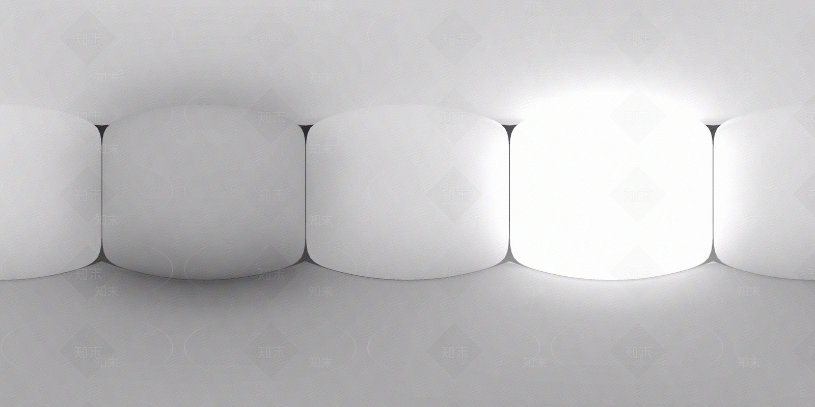 白色盒子摄影棚贴图下载【ID:1127470979】