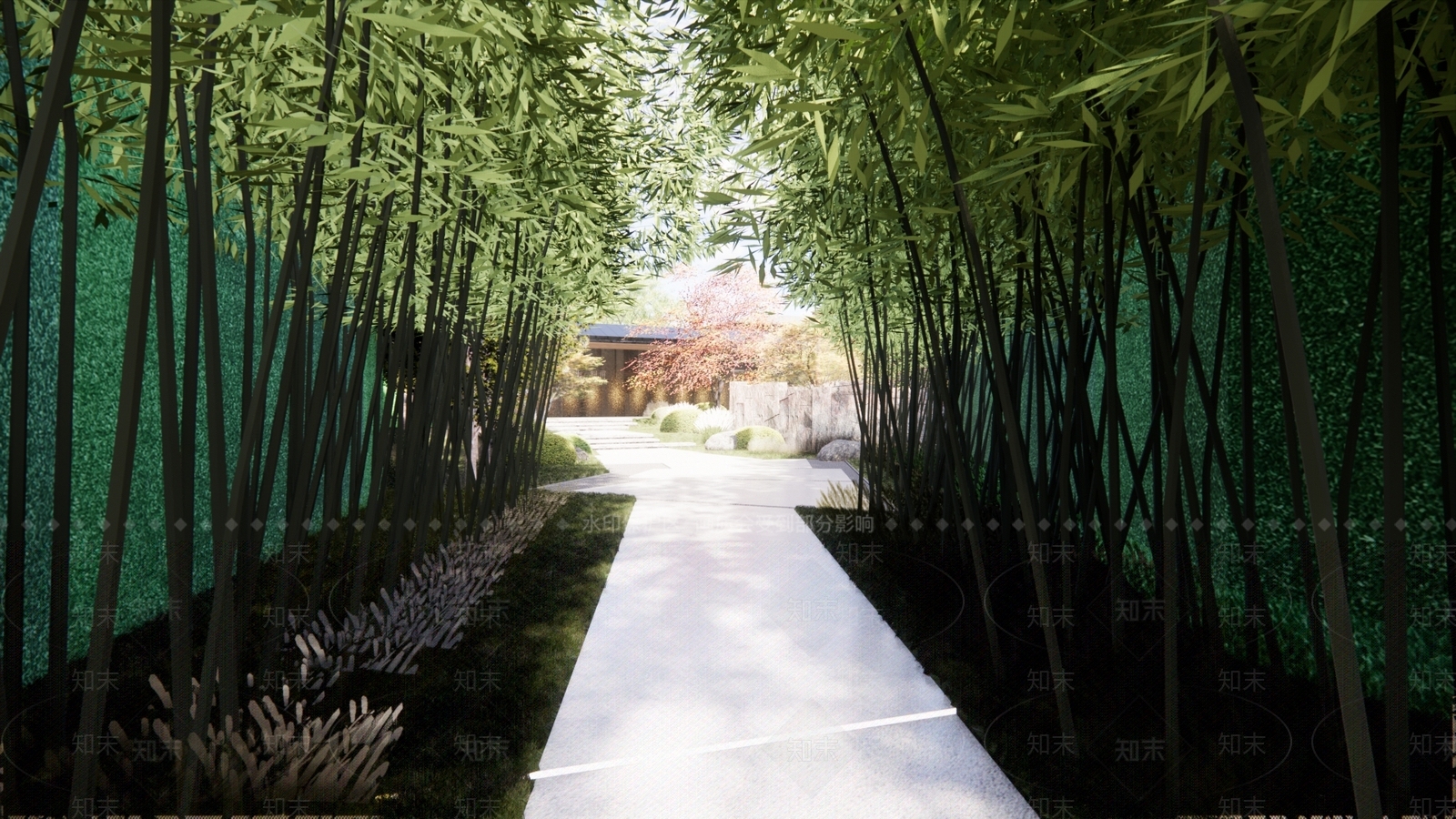 竹子SU模型下载【ID:1127533462】