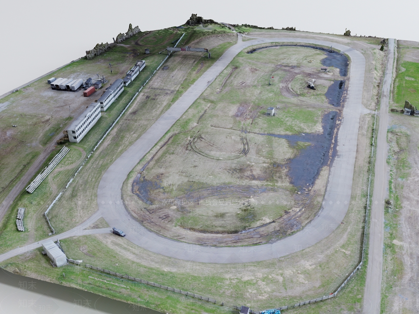 现代路面3D模型下载【ID:1127541927】