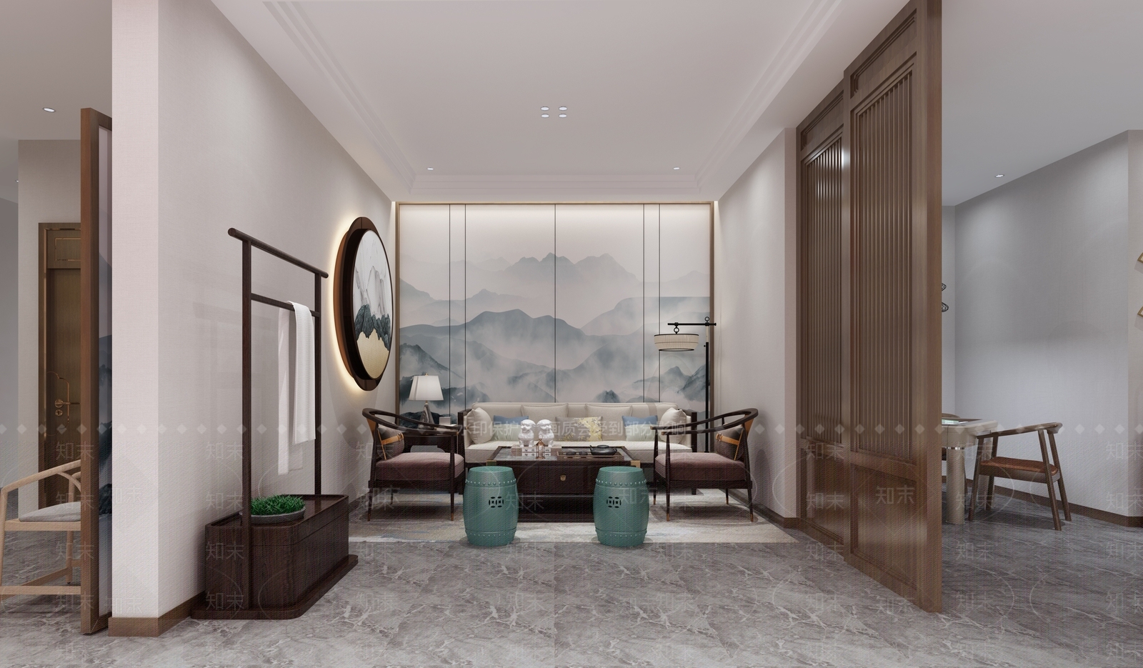 新中式烟酒商店3D模型下载【ID:1127567551】
