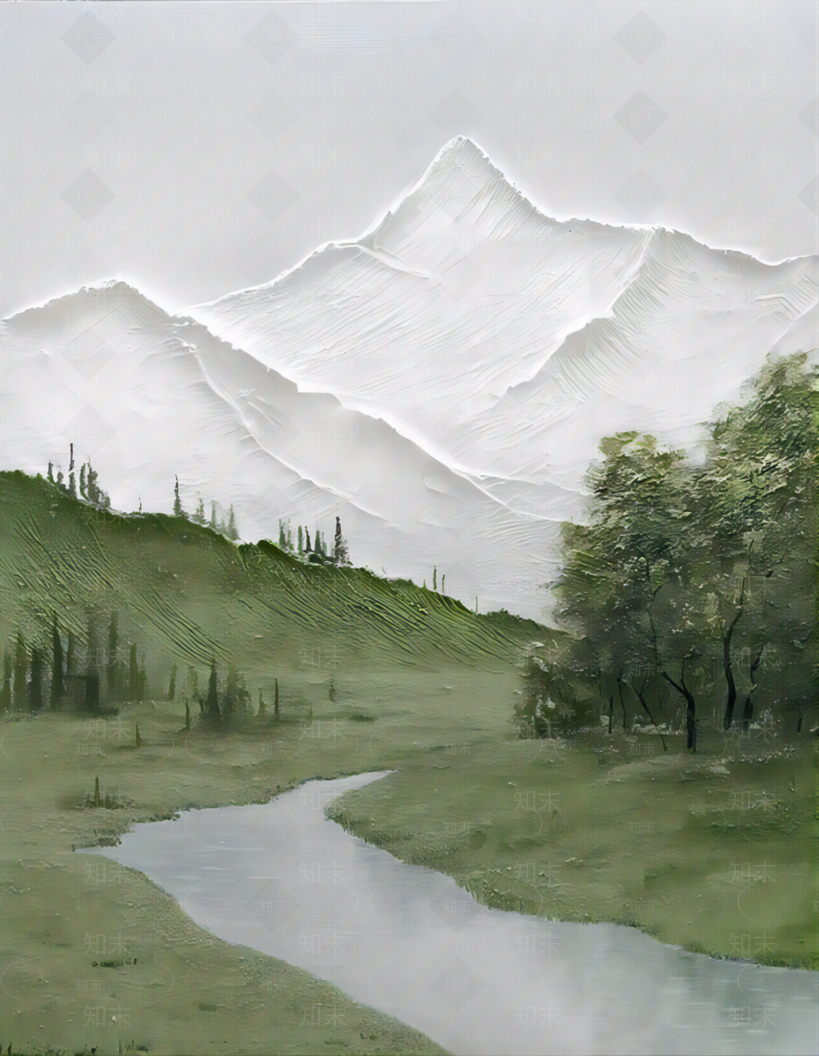 挂画高清贴图材质