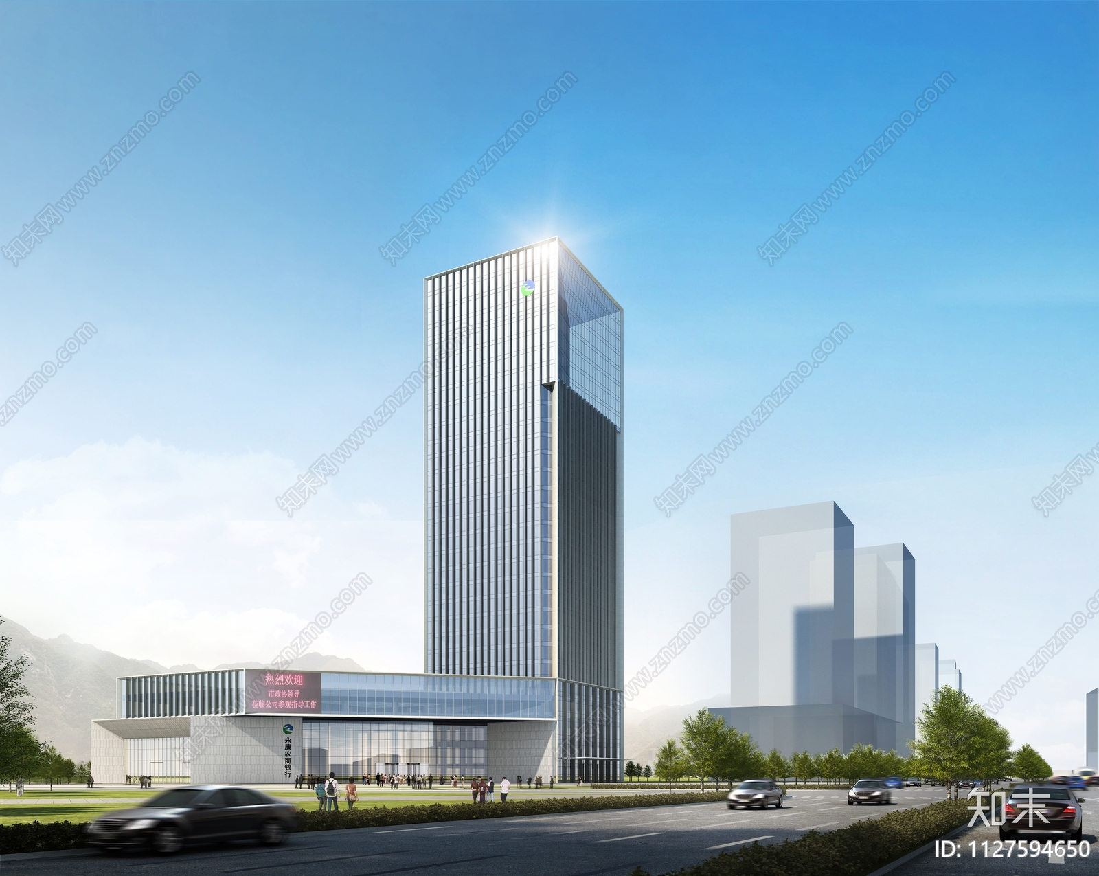 永康农商银行cad施工图下载【ID:1127594650】