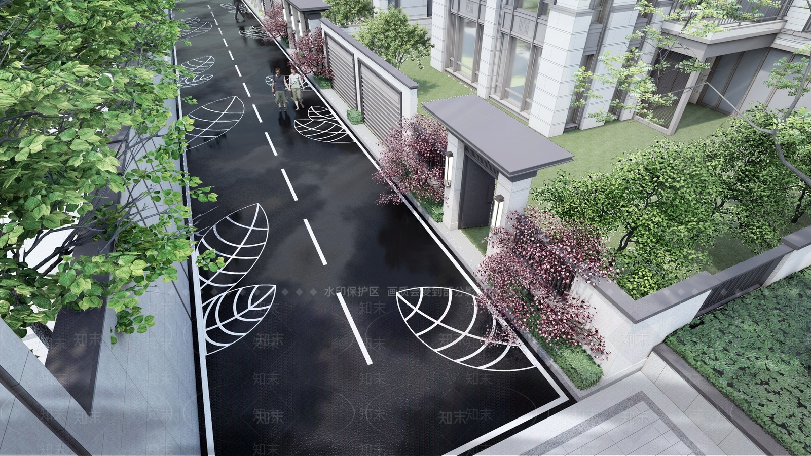 现代道路SU模型下载【ID:1127609696】