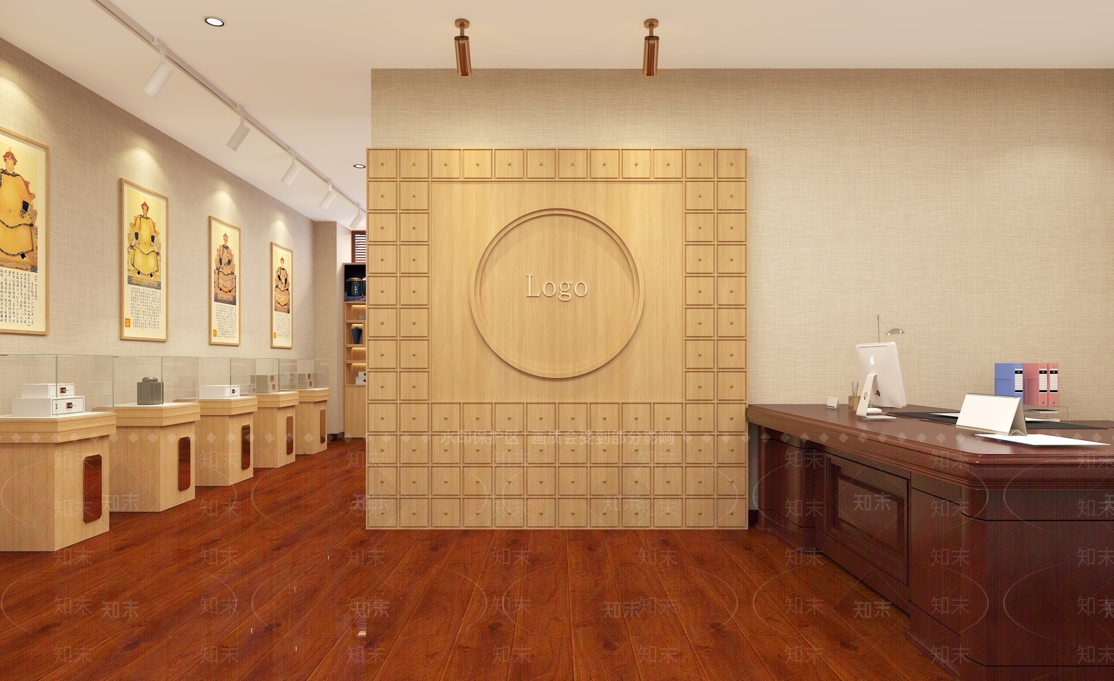 现代药店3D模型下载【ID:1127615622】