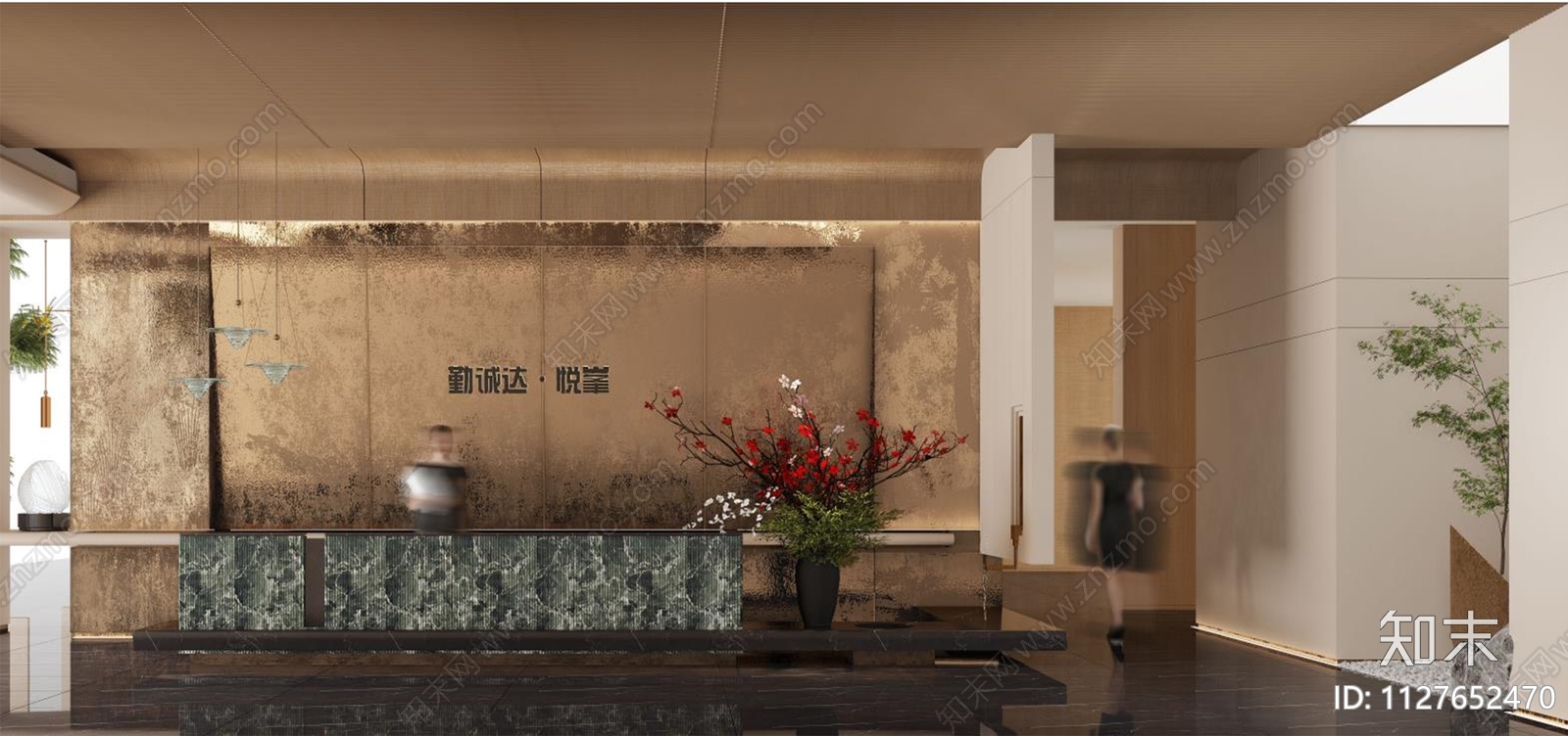 营销中心cad施工图下载【ID:1127652470】