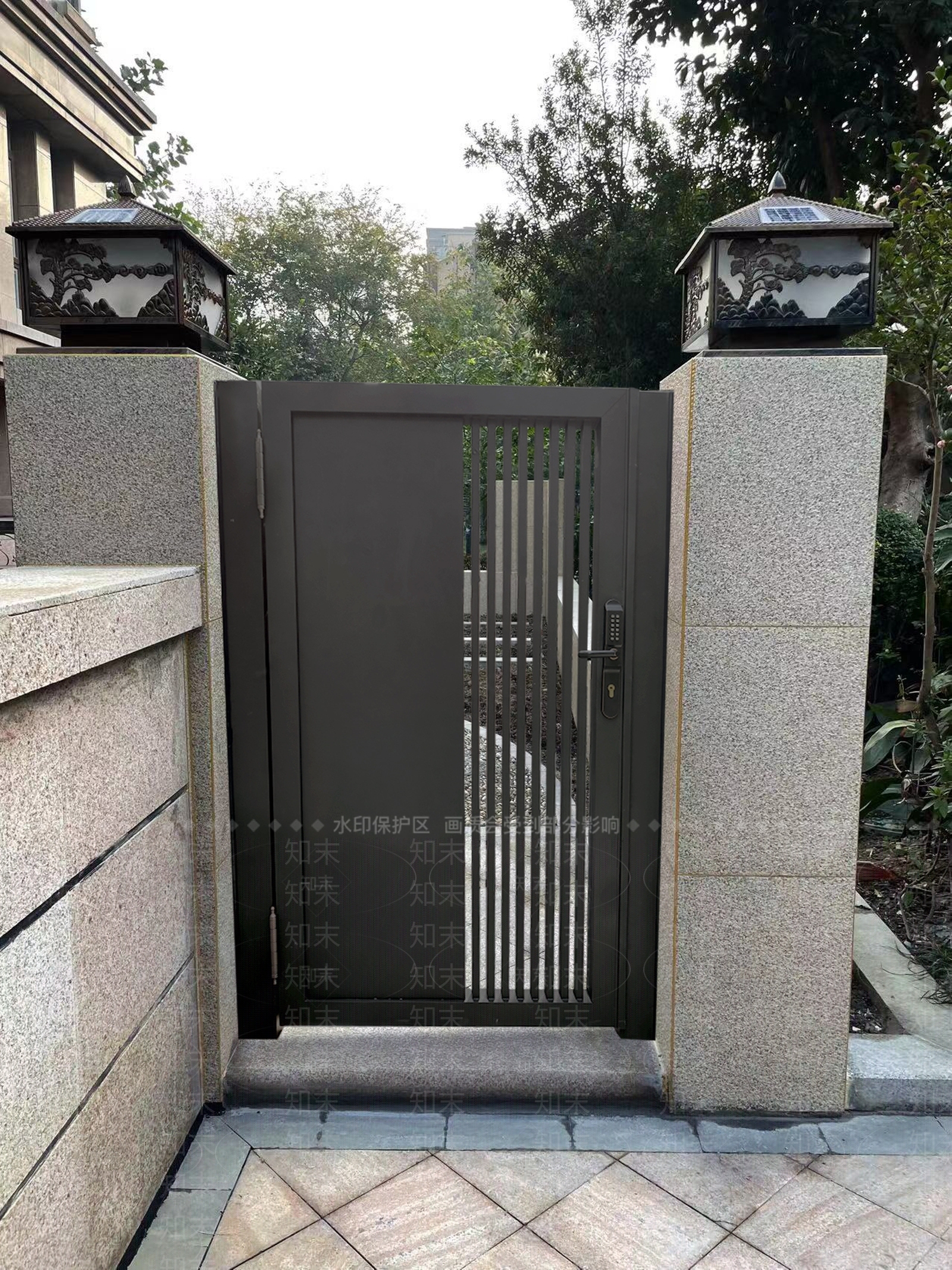 现代庭院围栏护栏SU模型下载【ID:1127654934】