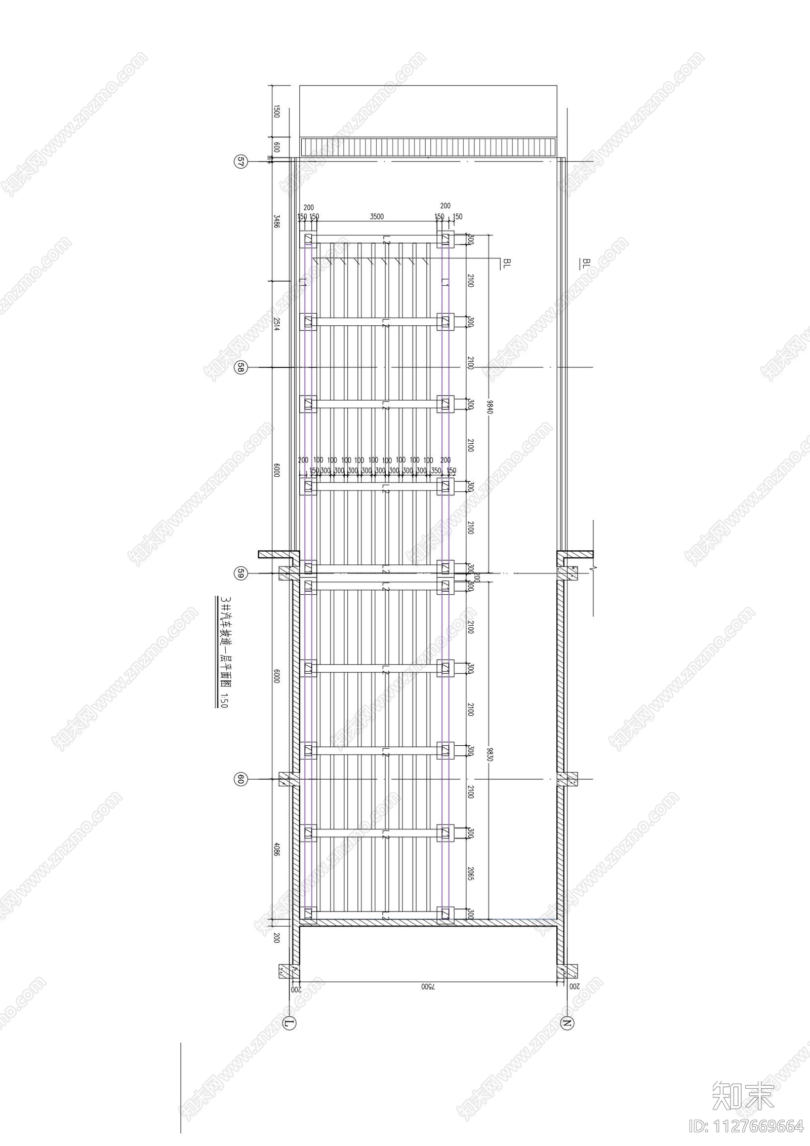 装配式防倒塌棚架图纸cad施工图下载【ID:1127669664】