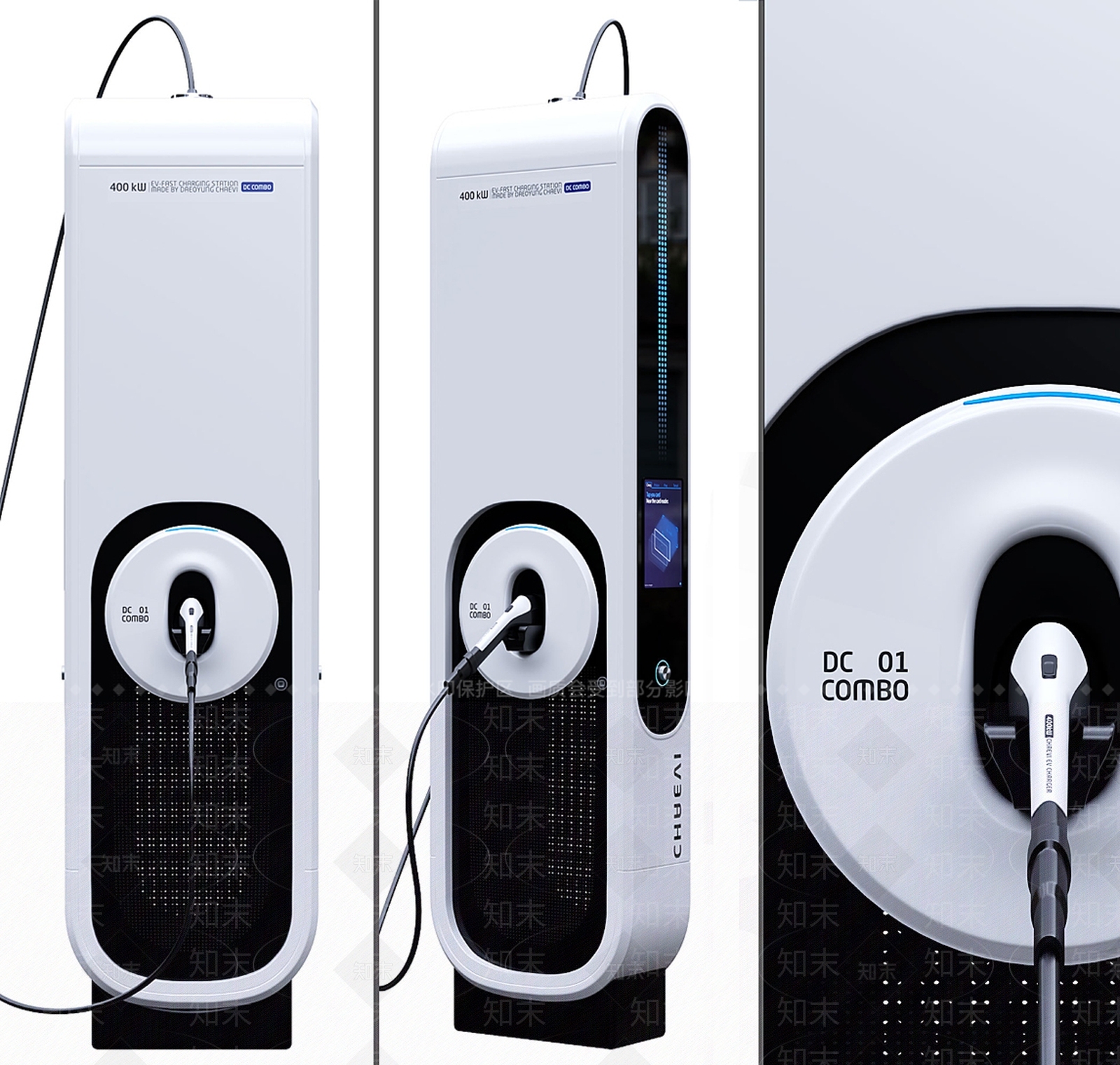 汽车充电桩3D模型下载【ID:1127680043】