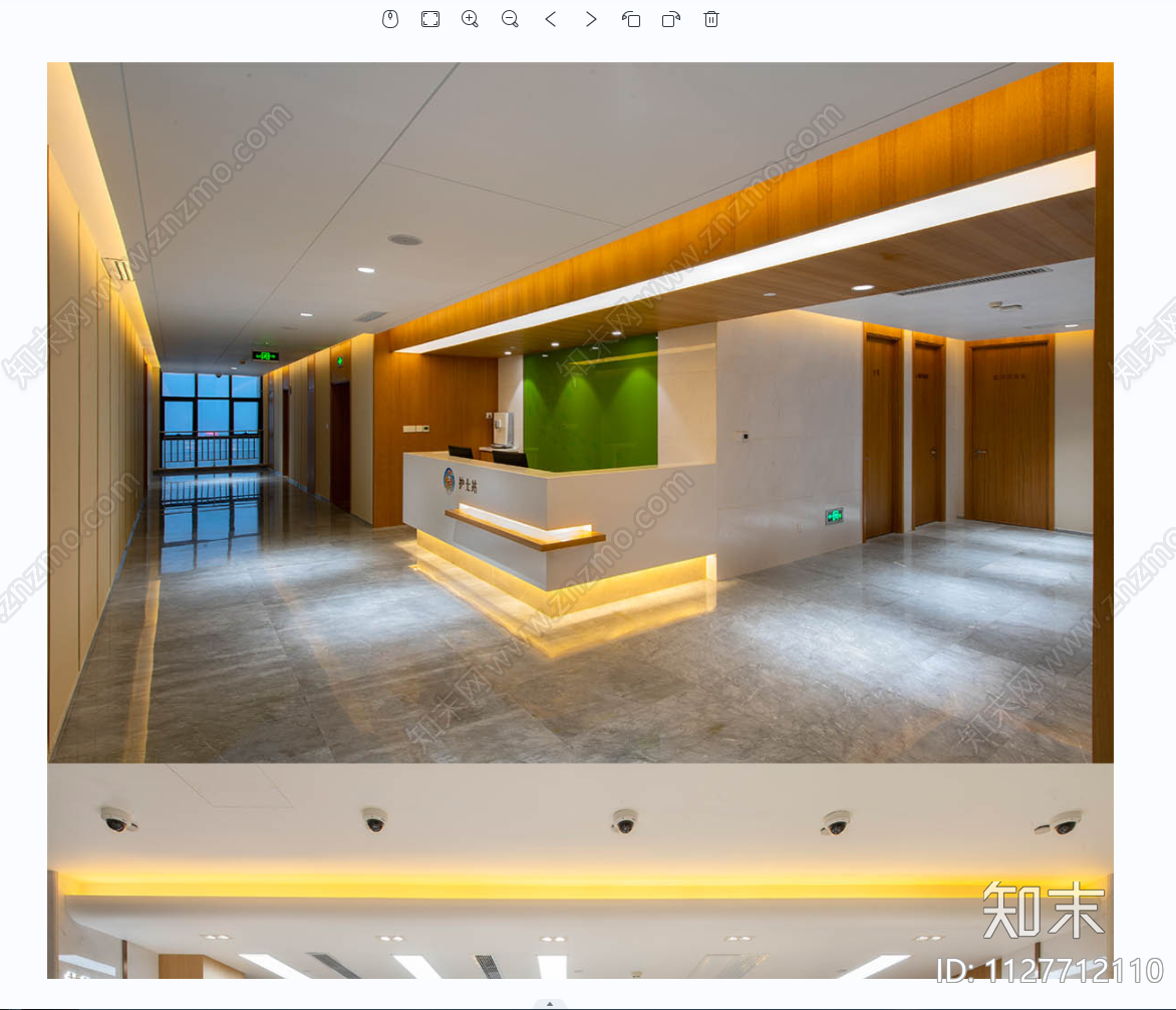 现代医院室内详图cad施工图下载【ID:1127712110】