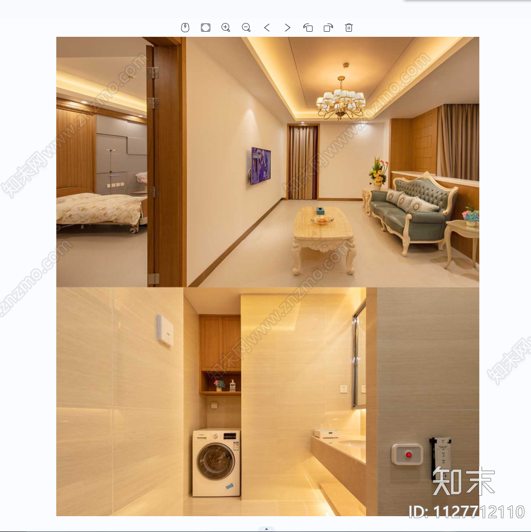 现代医院室内详图cad施工图下载【ID:1127712110】
