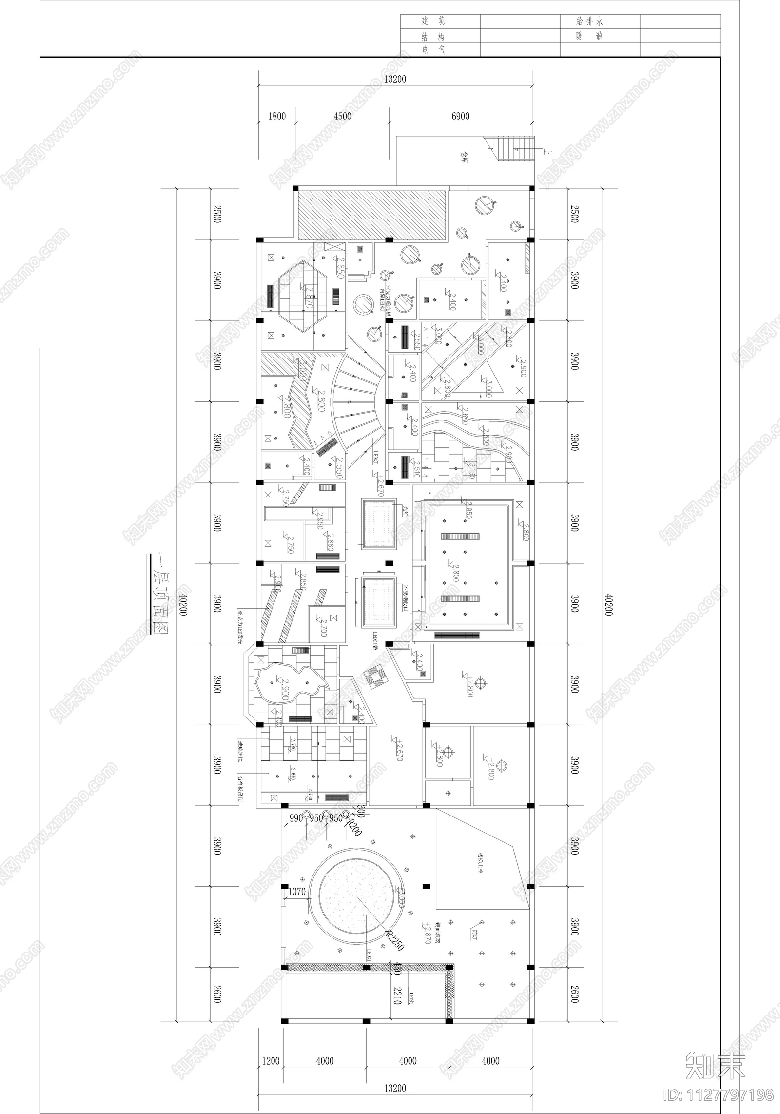 鹉湖会ktvcad施工图下载【ID:1127797198】