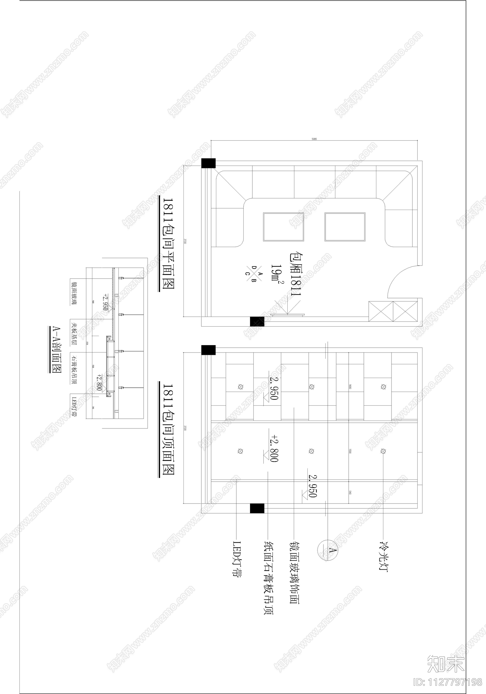 鹉湖会ktvcad施工图下载【ID:1127797198】