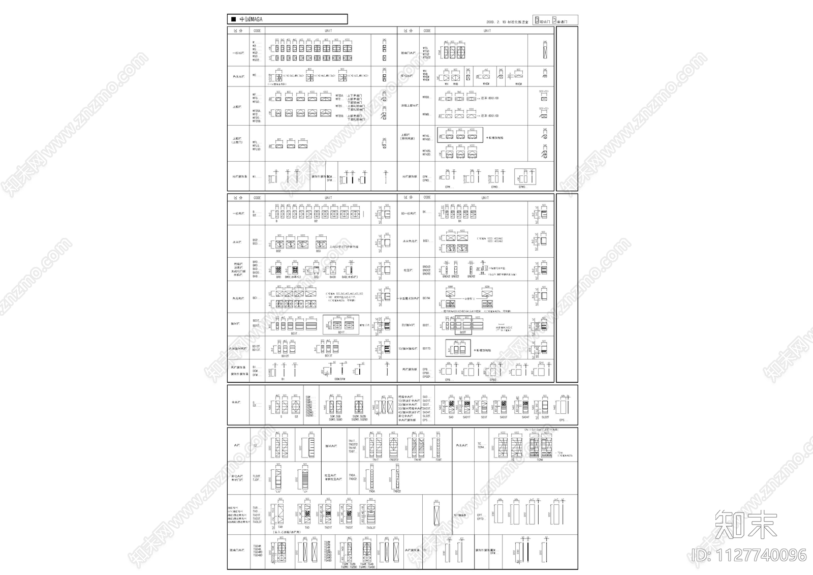 橱柜柜体cad施工图下载【ID:1127740096】