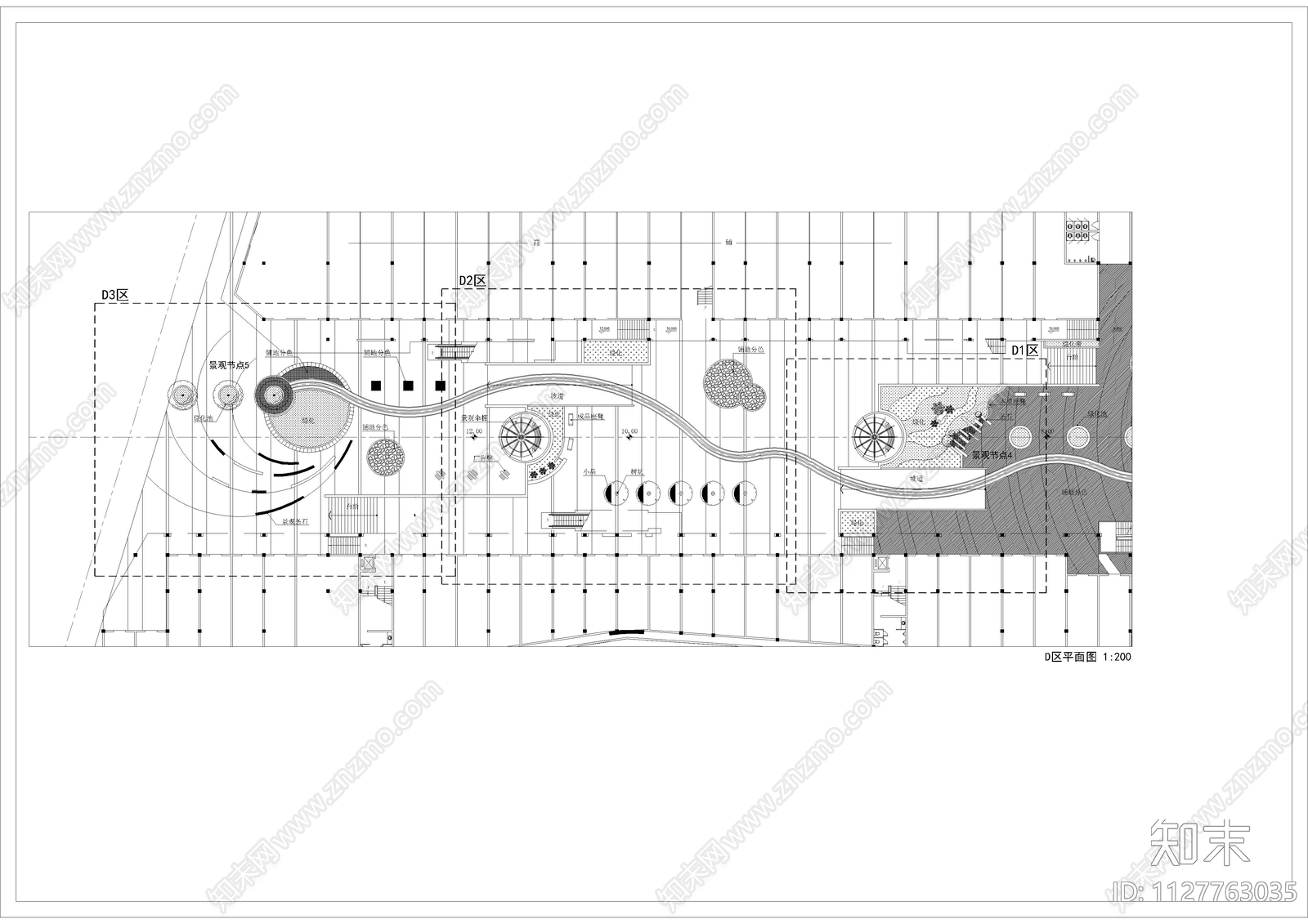 广场景观全套详图cad施工图下载【ID:1127763035】