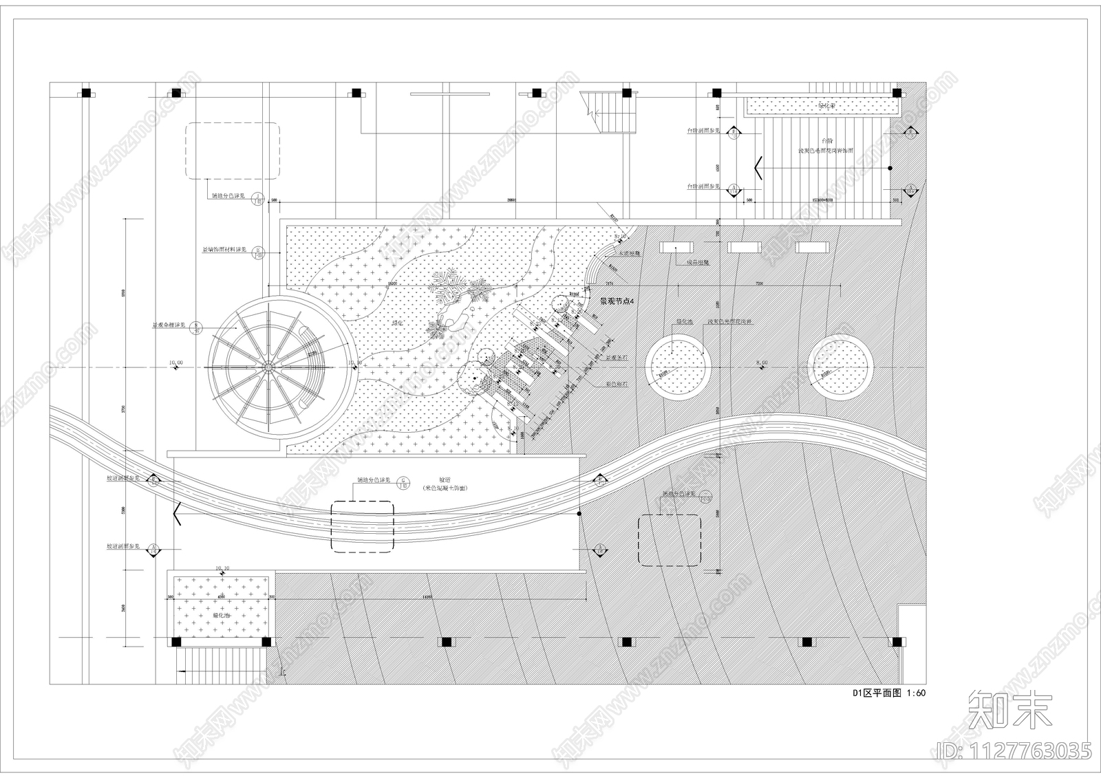 广场景观全套详图cad施工图下载【ID:1127763035】