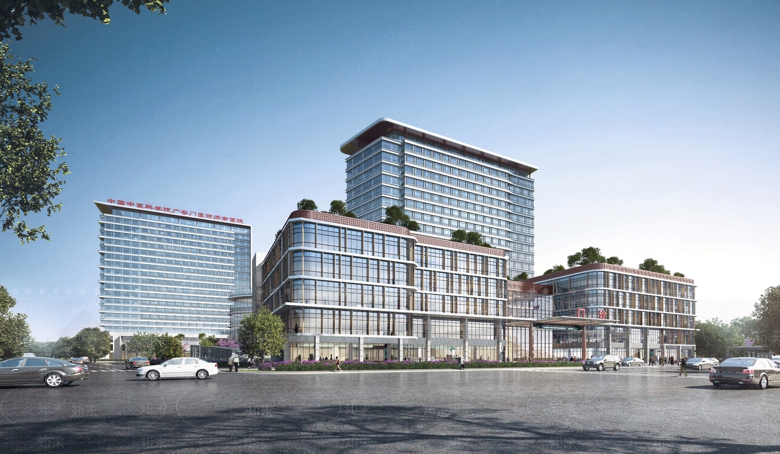 现代综合医院SU模型下载【ID:1127781920】