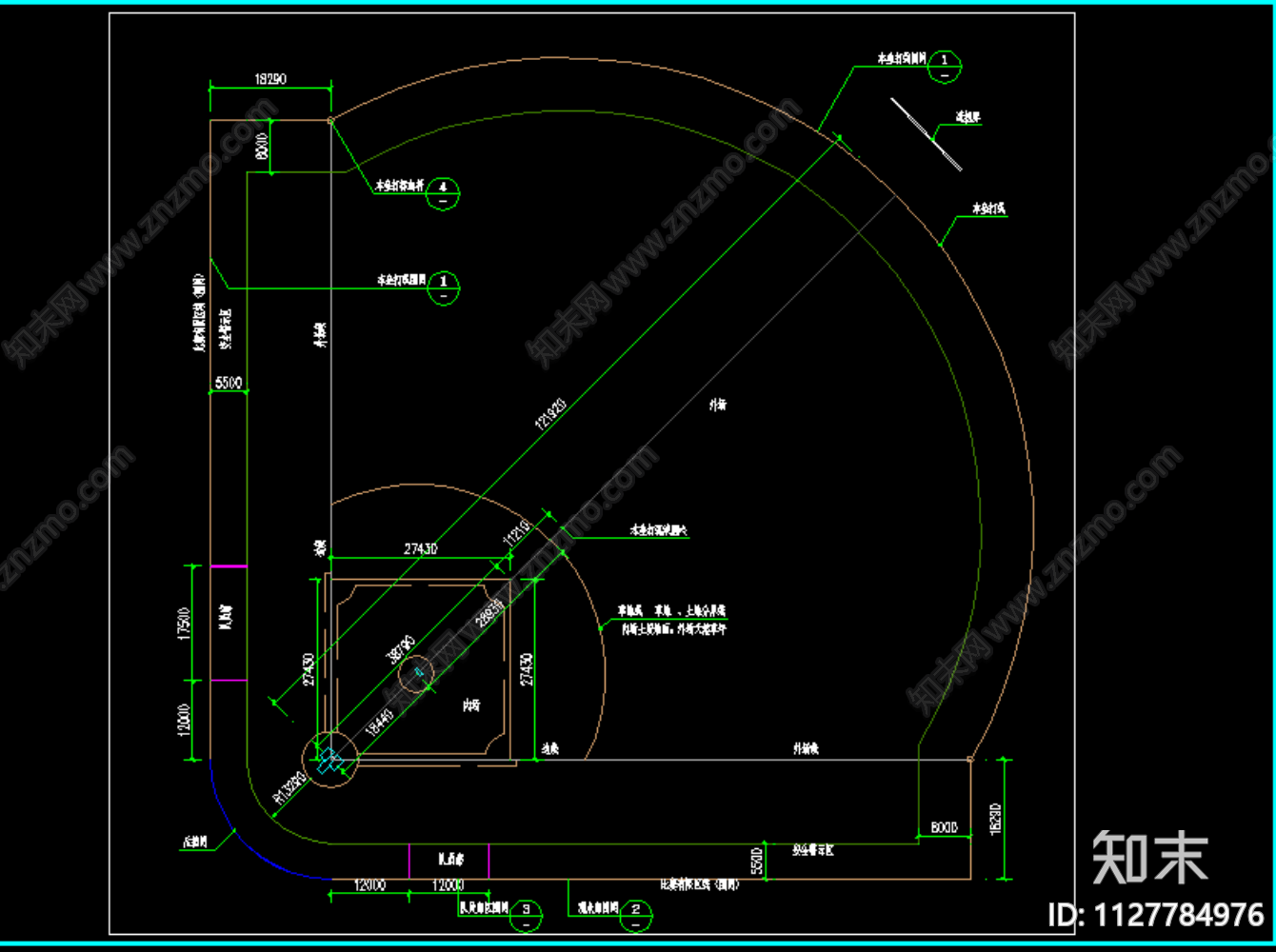 棒球场施工图下载【ID:1127784976】