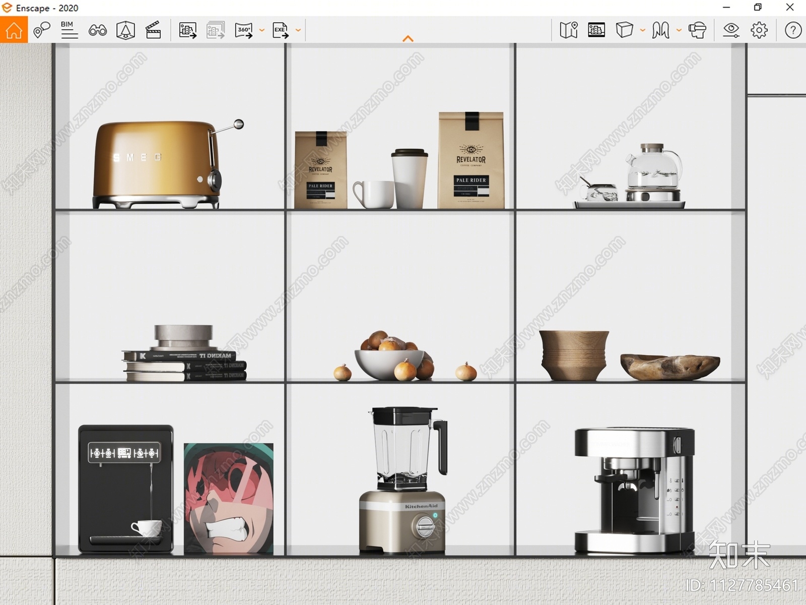 现代厨具SU模型下载【ID:1127785461】