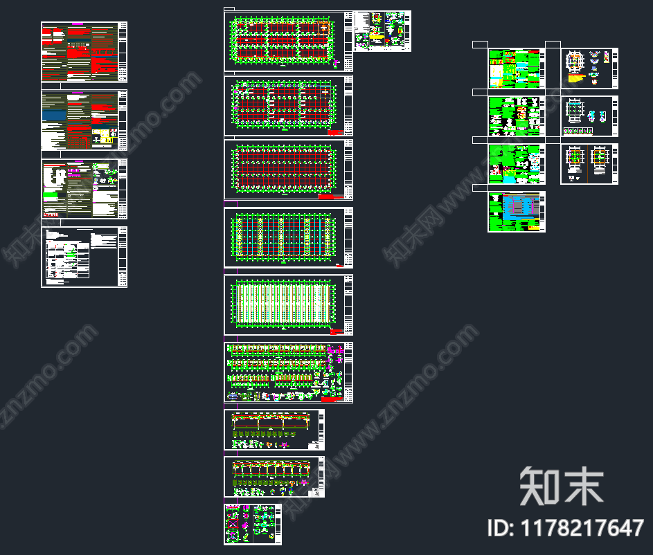 钢结构cad施工图下载【ID:1178217647】