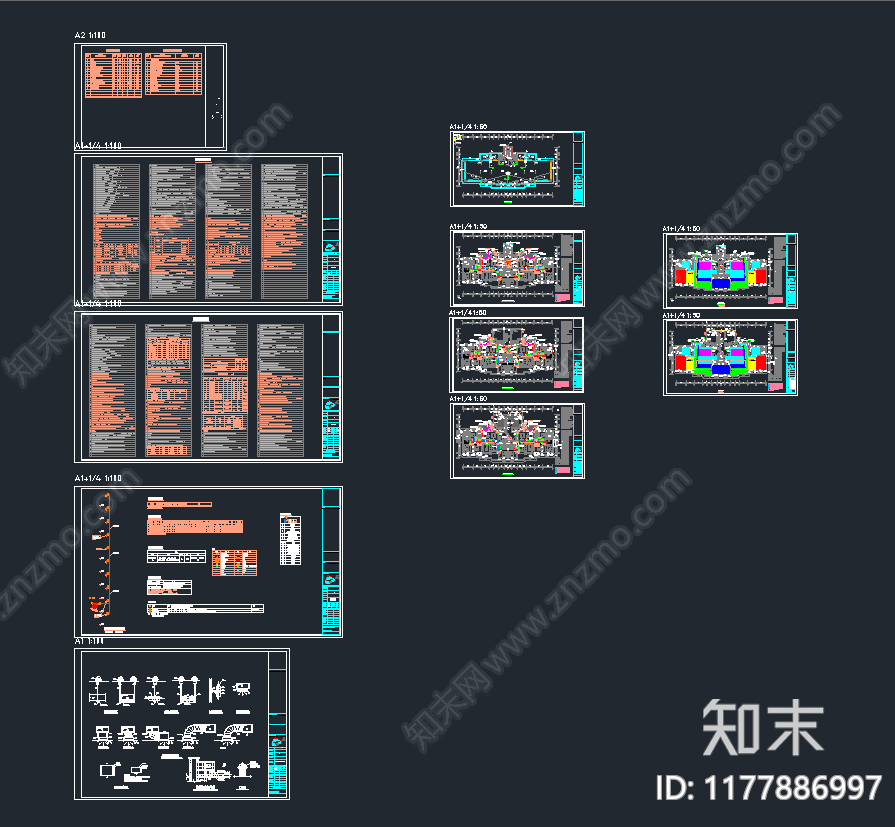 建筑暖通施工图下载【ID:1177886997】