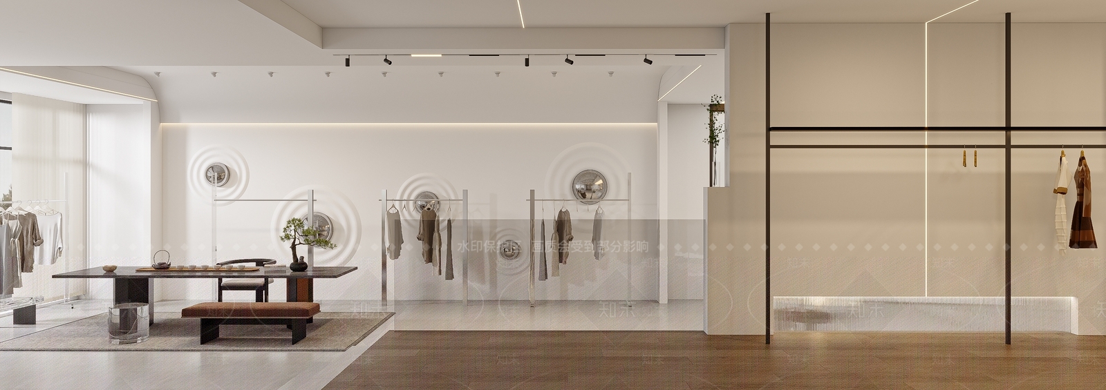 现代服装店3D模型下载【ID:1127811161】
