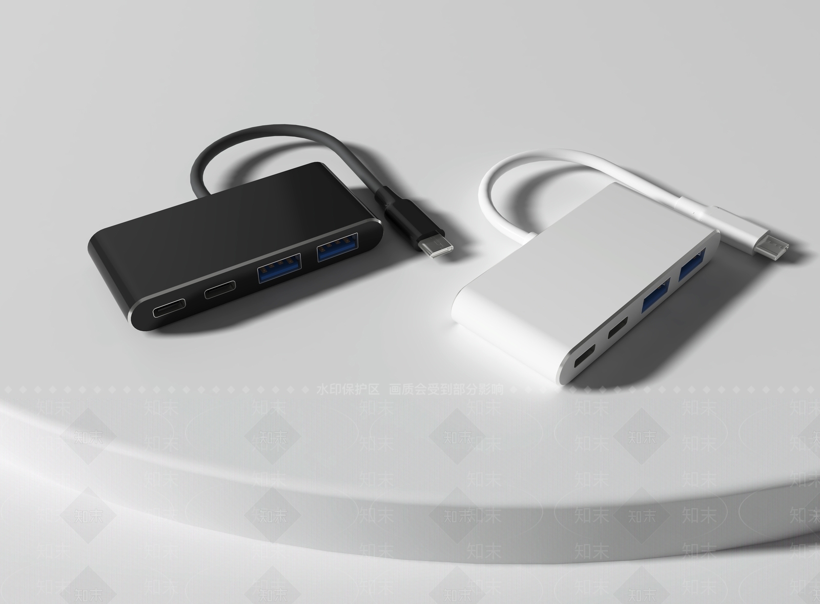 数据线拓展坞3D模型下载【ID:1127826164】