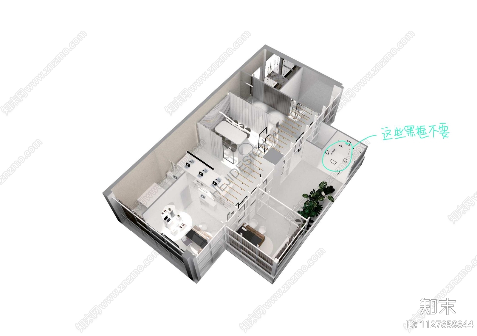 汉京国际cad施工图下载【ID:1127859844】