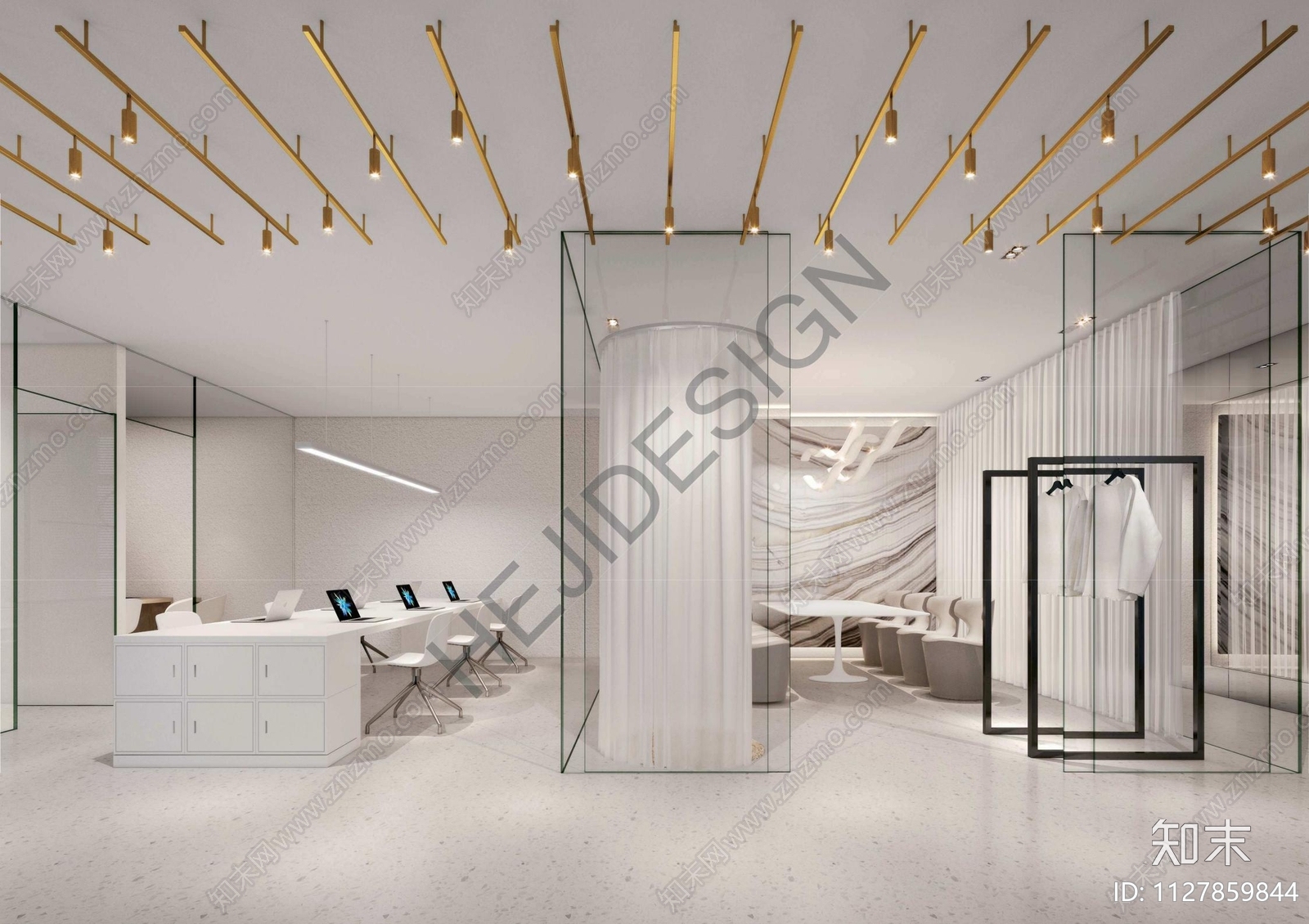 汉京国际cad施工图下载【ID:1127859844】
