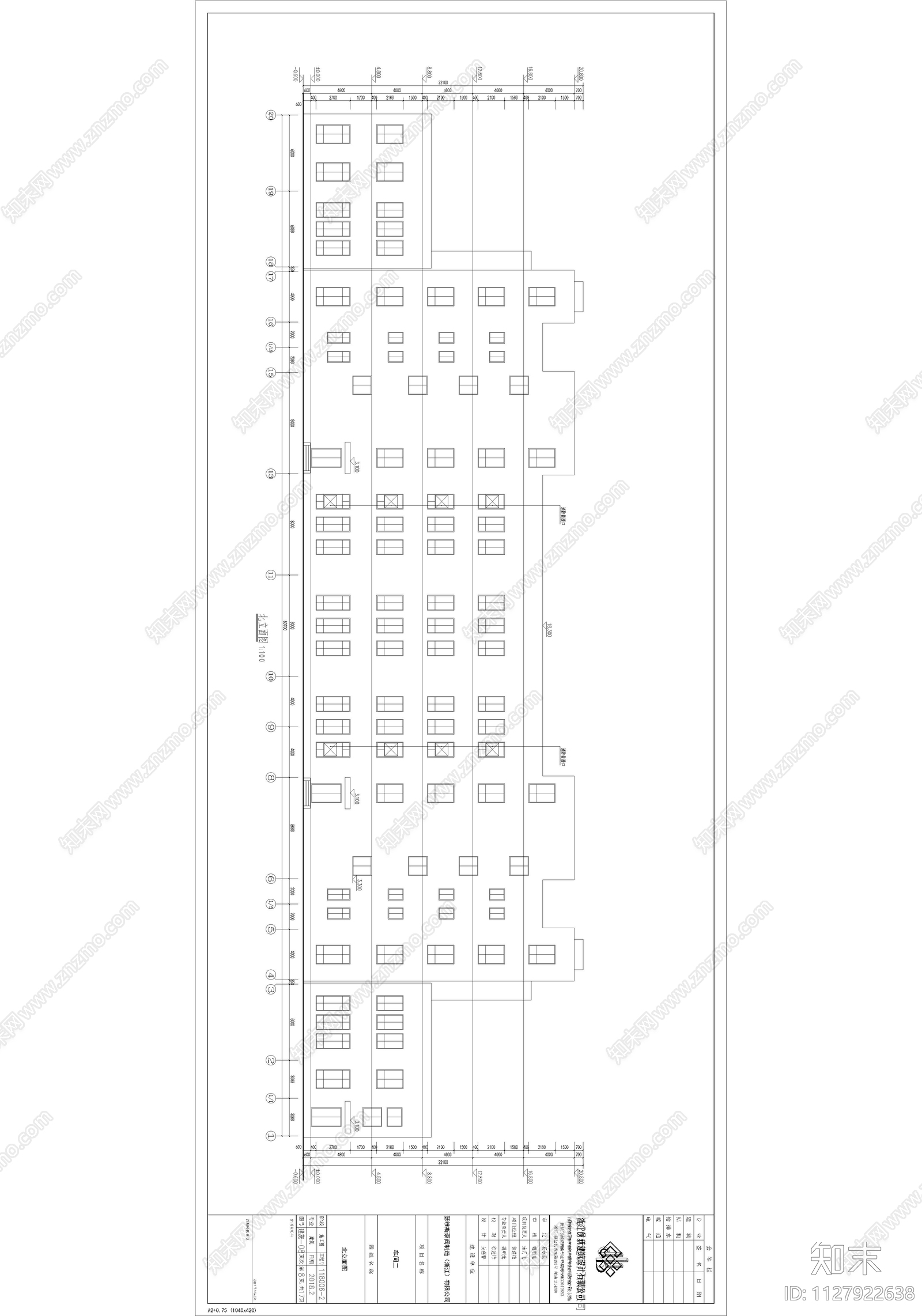 瑟维斯泵阀制造办公空间cad施工图下载【ID:1127922638】