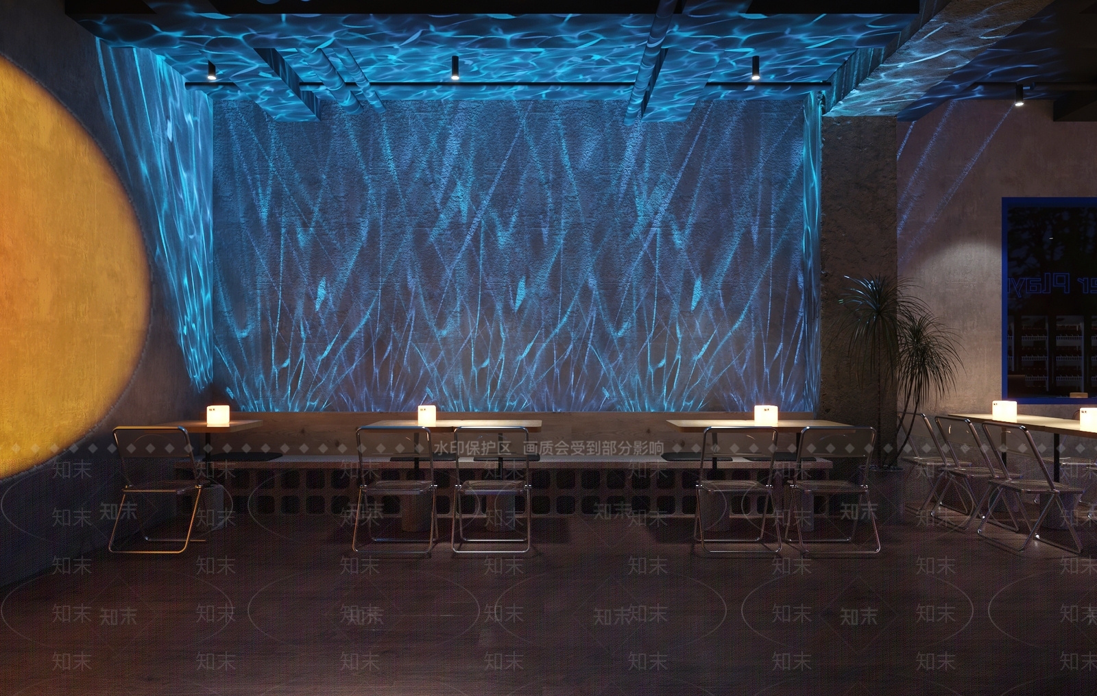 工业风酒吧3D模型下载【ID:1127945124】