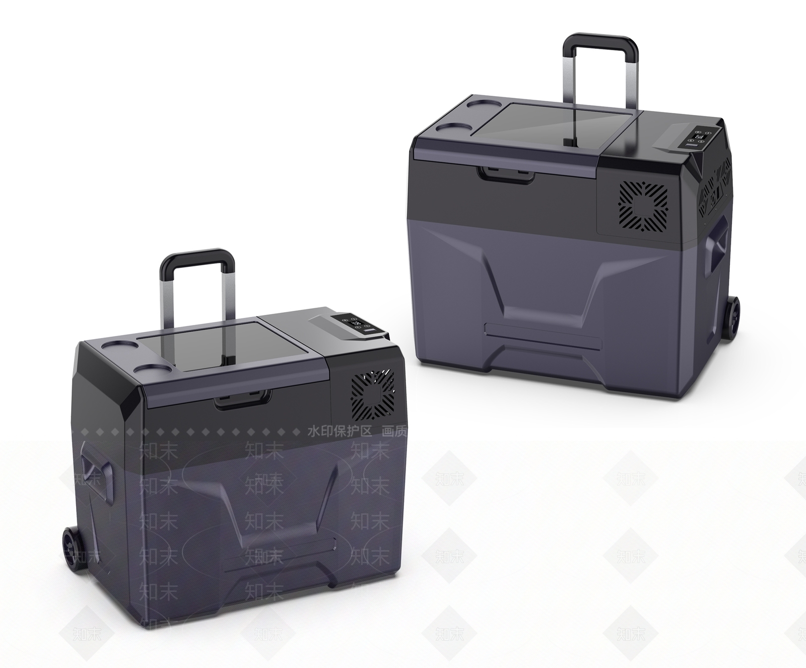 车载小冰箱3D模型下载【ID:1127951900】