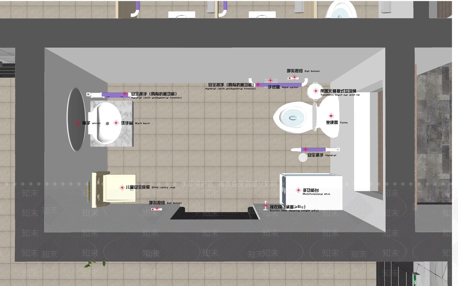 新中式公共场所SU模型下载【ID:1127991057】