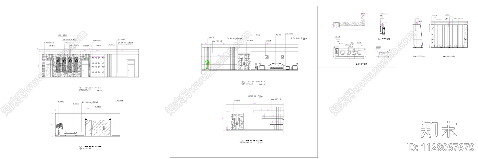 全套洗浴中心会所cad施工图下载【ID:1128067679】