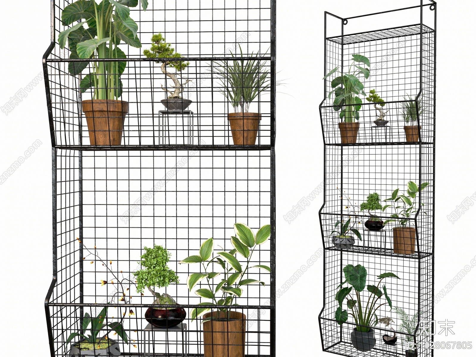 现代花架3D模型下载【ID:1128067805】