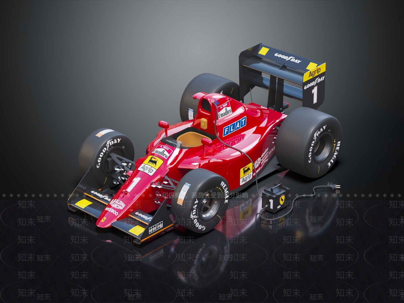 F1赛车3D模型下载【ID:1128074909】