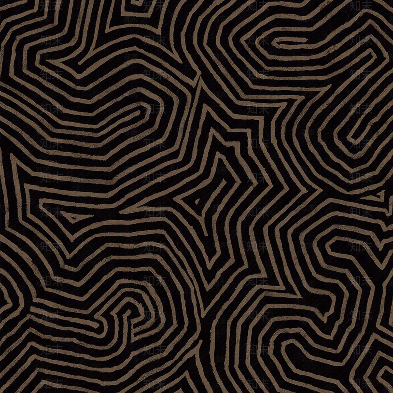 现代黄棕色抽象纹理壁画贴图下载【ID:1128156677】