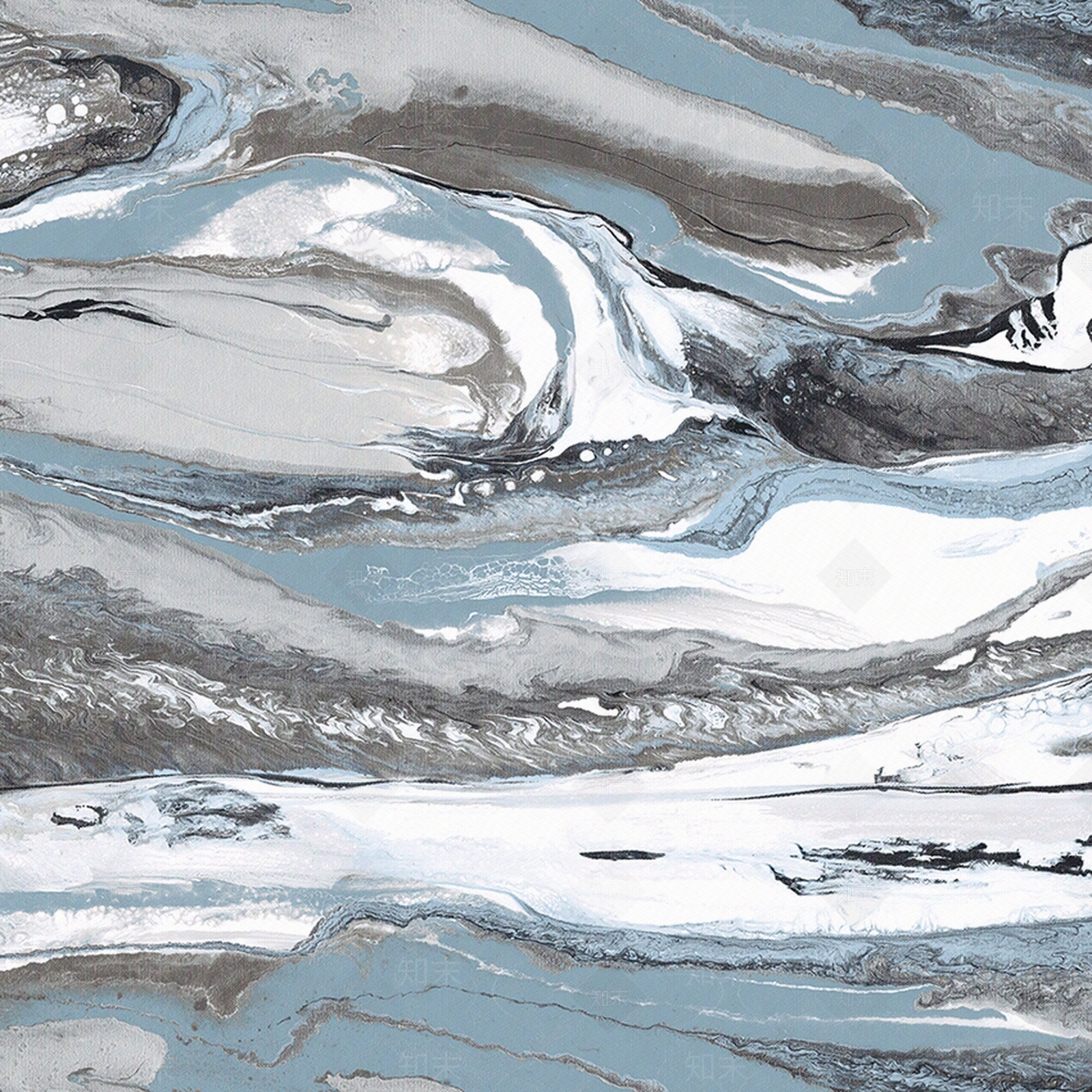 现代天蓝灰色抽象纹理壁画贴图下载【ID:1128157697】