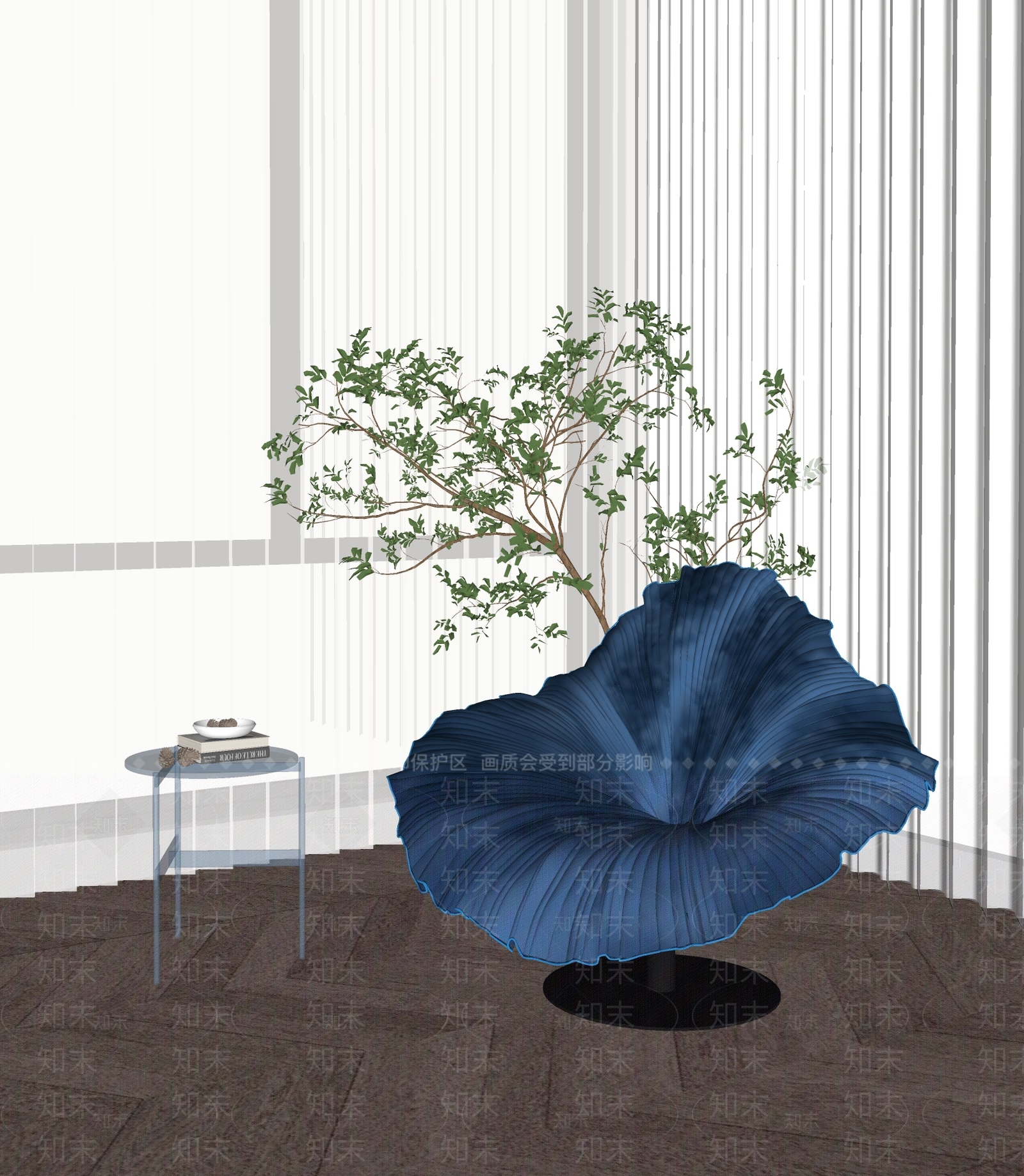 现代休闲椅SU模型下载【ID:1128158326】_知末su模型网