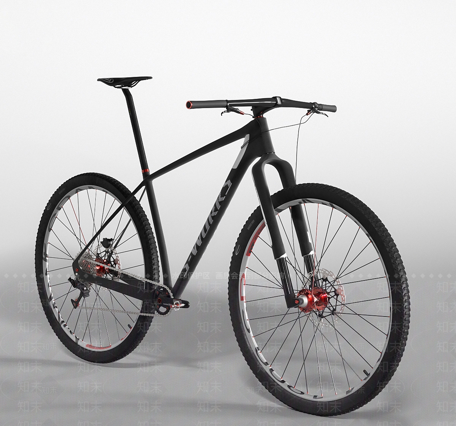 山地自行车3D模型下载【ID:1128170595】