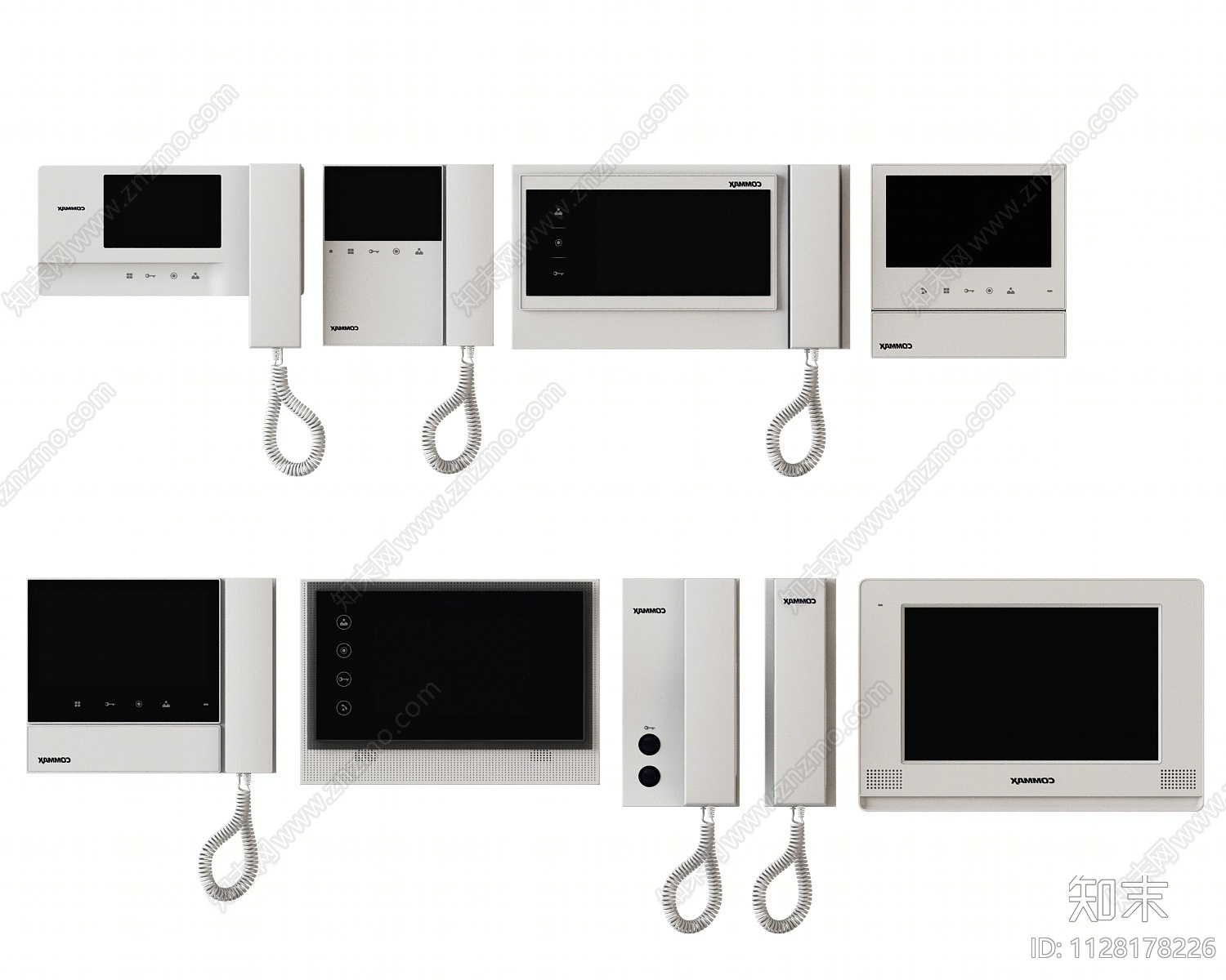 可视电话门禁3D模型下载【ID:1128178226】