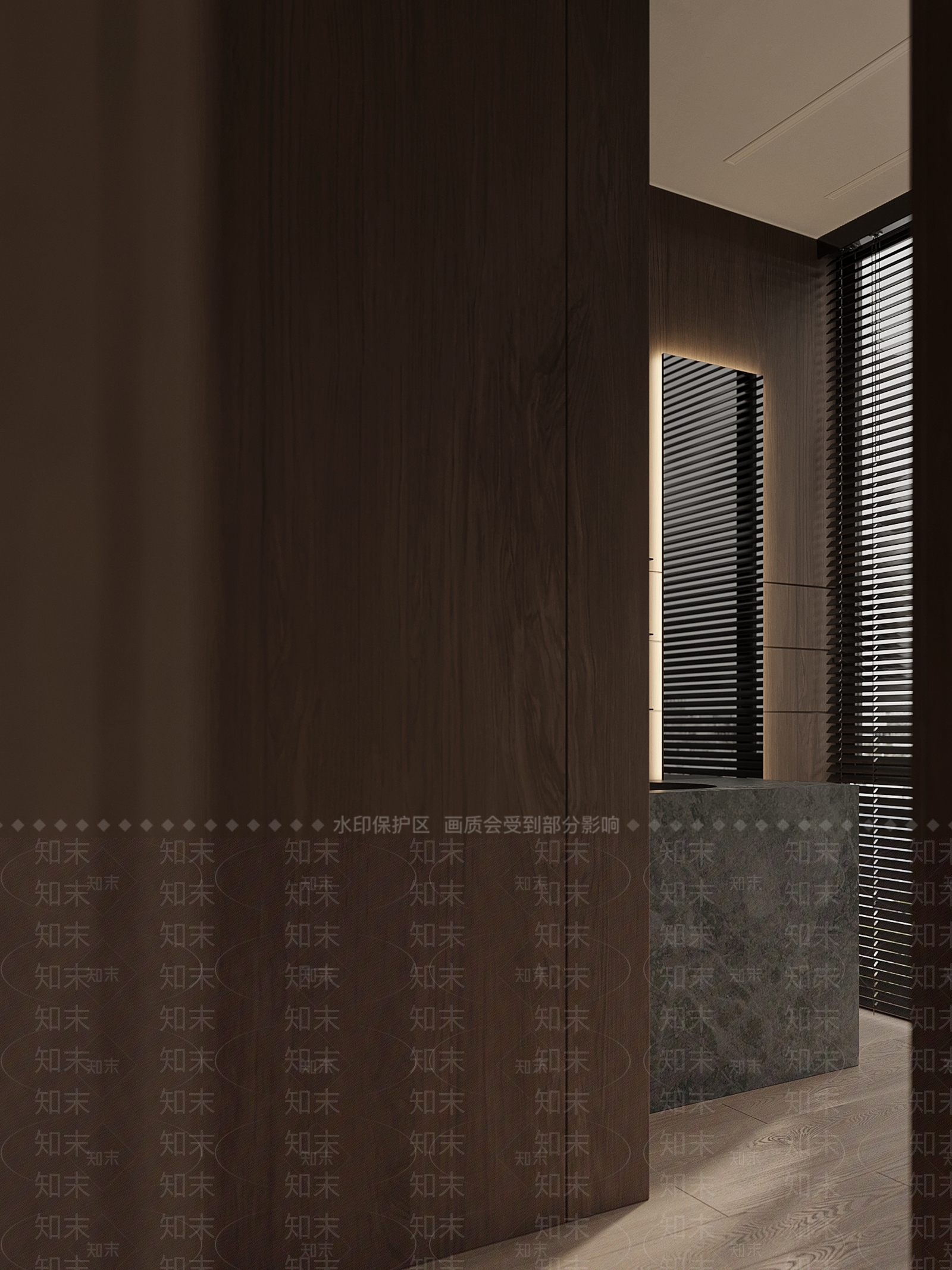 现代家居阳台洗手台3D模型下载【ID:1128183903】