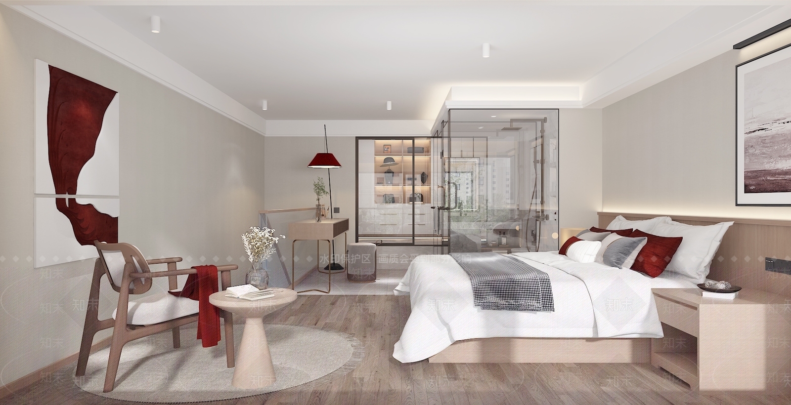 现代单身公寓3D模型下载【ID:1128208708】