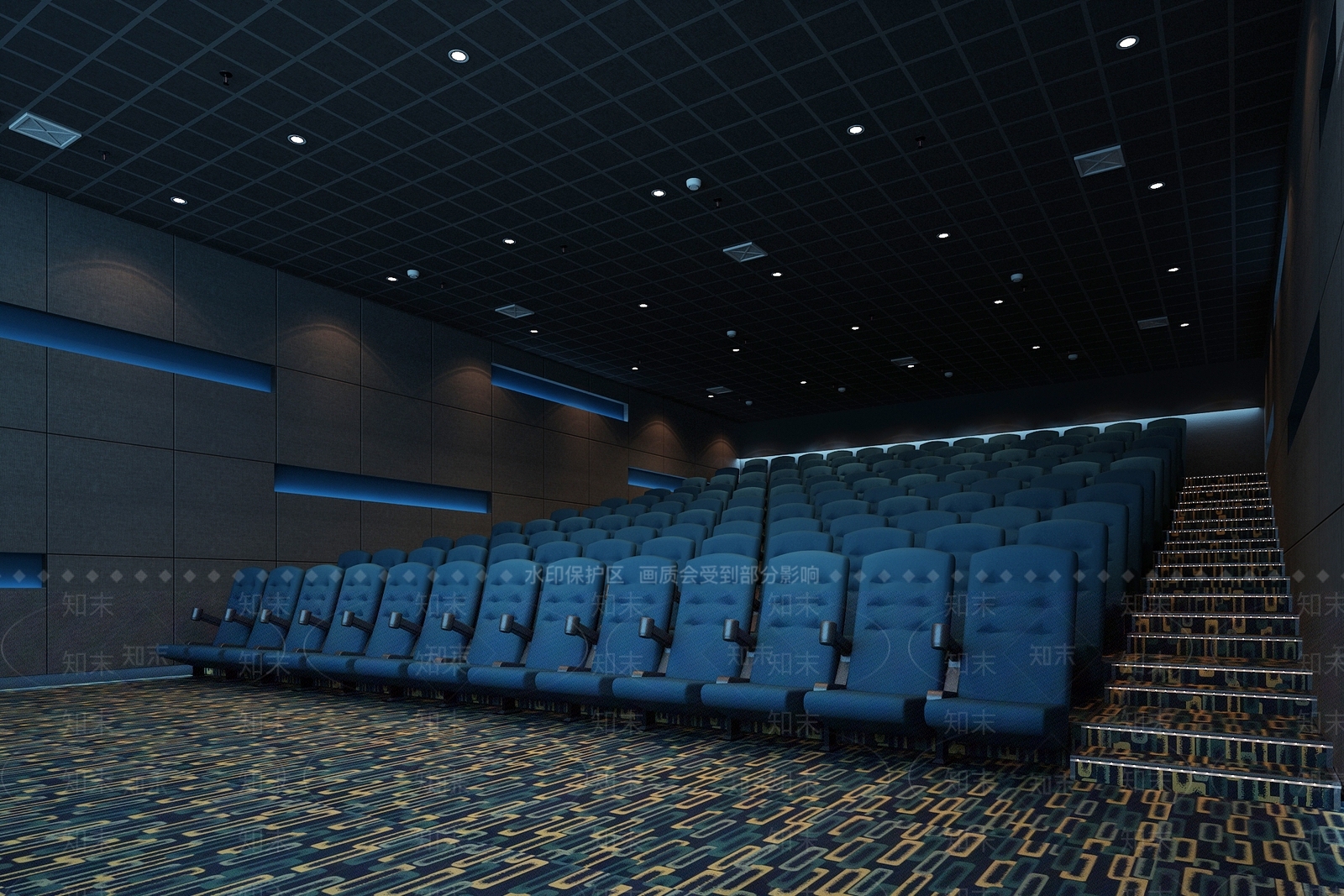 现代电影院3D模型下载【ID:1128208464】