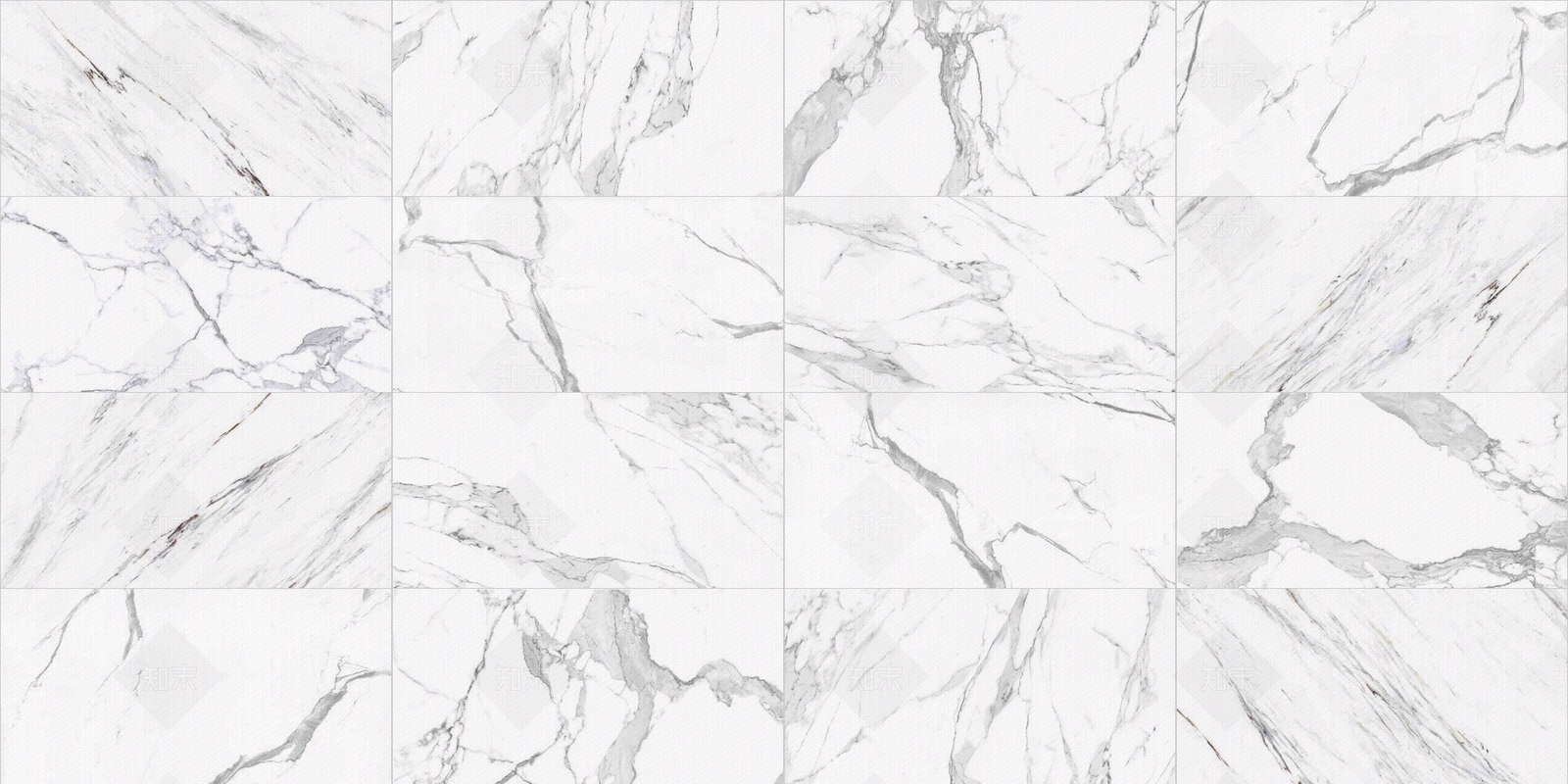 爵士白大理石拼花瓷砖贴图下载【ID:1128209468】