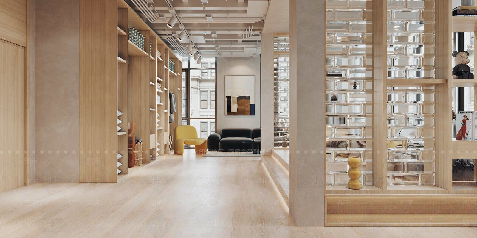 现代家纺店3D模型下载【ID:1128210134】