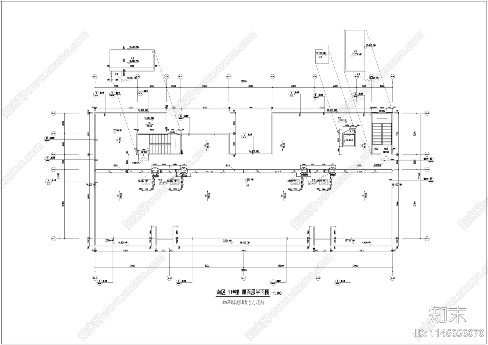 幼儿园建筑cad施工图下载【ID:1146656070】