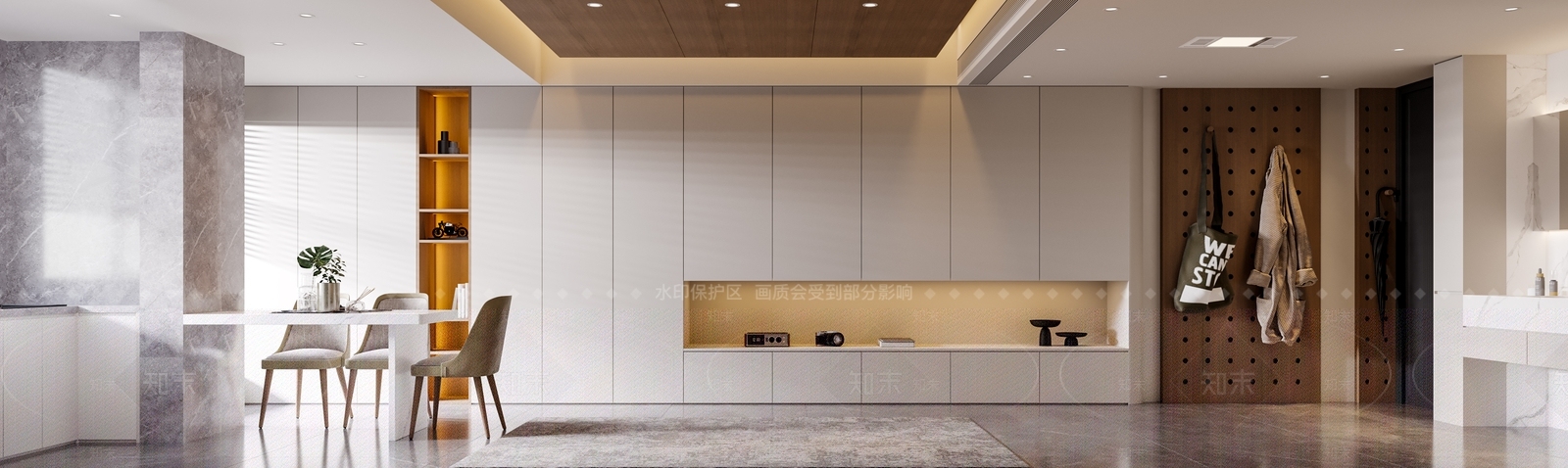 现代单身公寓3D模型下载【ID:1128212438】