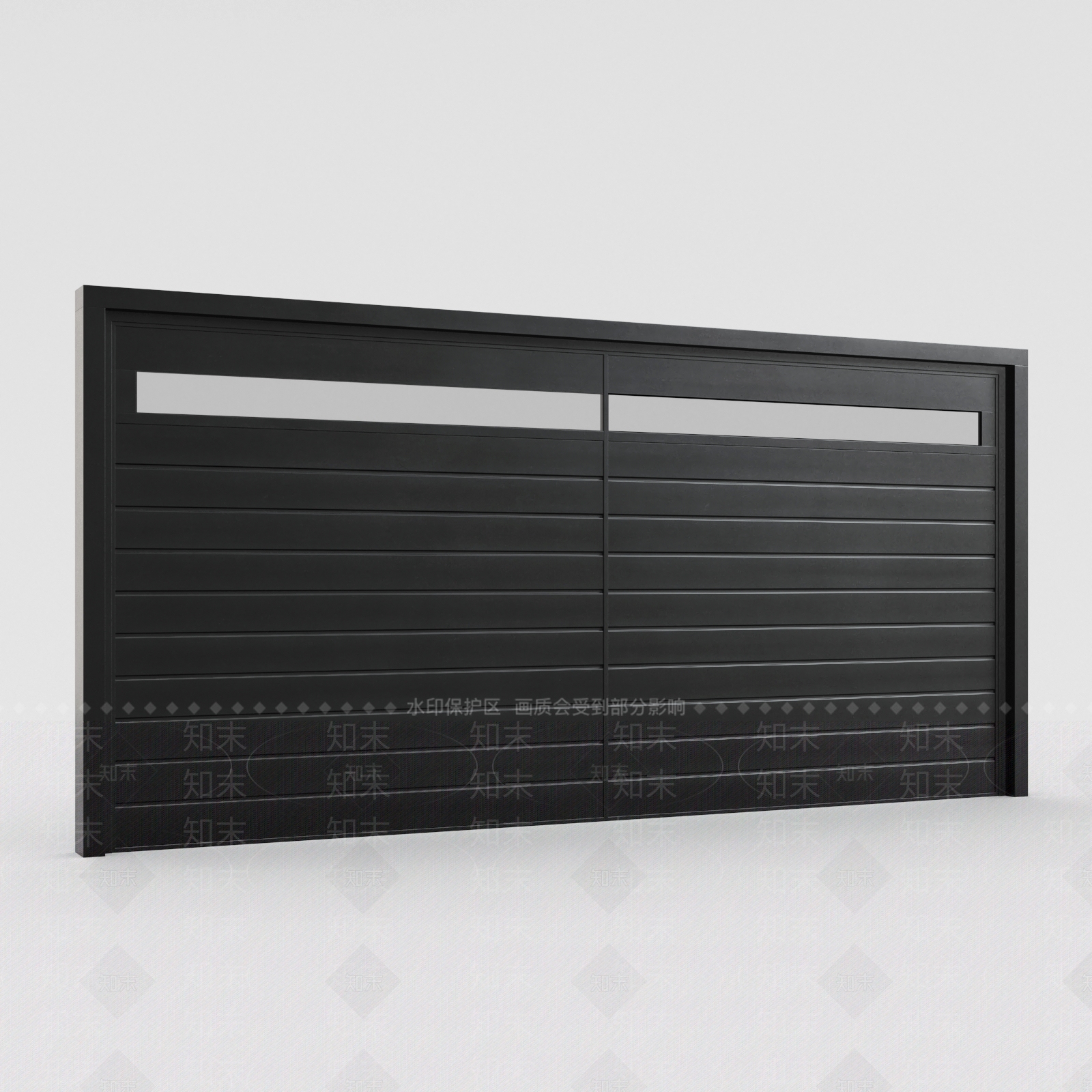 现代车库门SU模型下载【ID:1128215633】