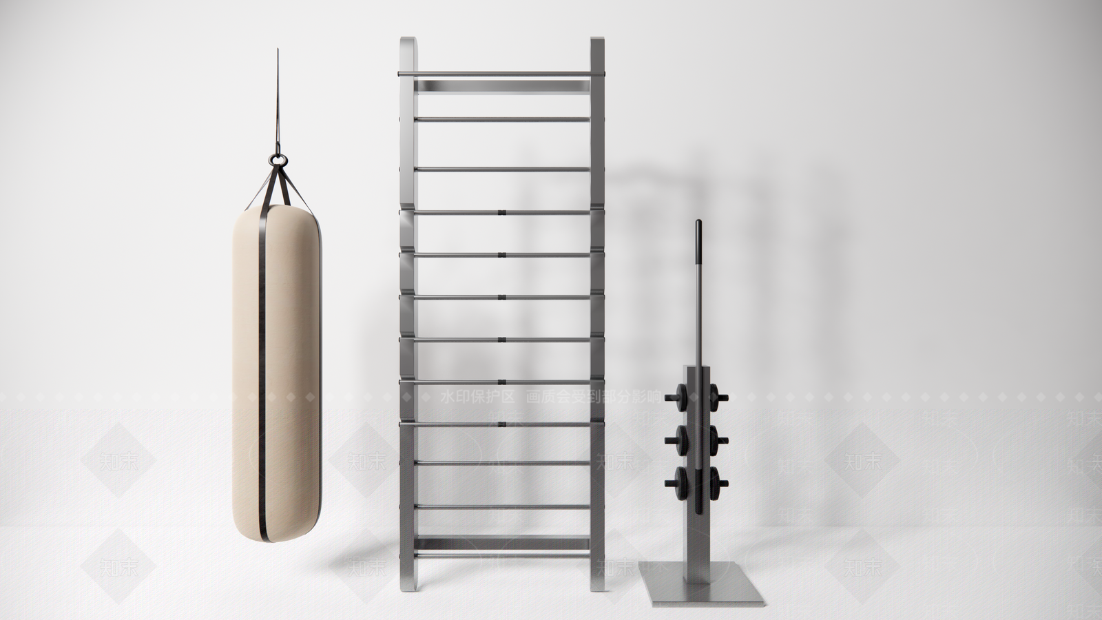 运动器材SU模型下载【ID:1128254352】