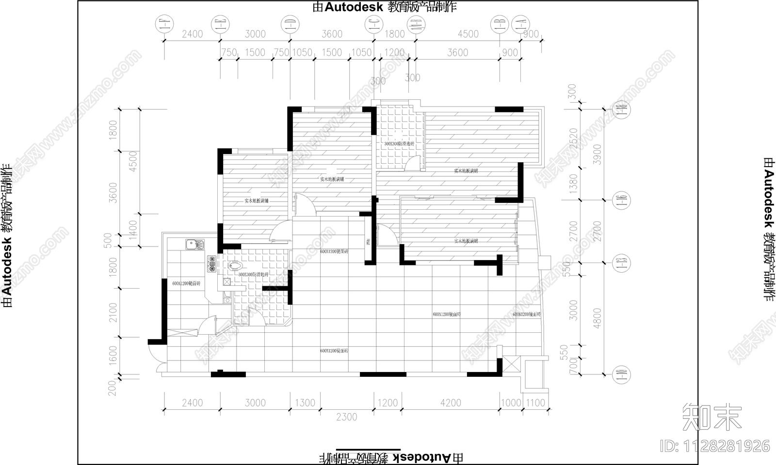 153套精品家装实景图效果图施工图下载【ID:1128281926】